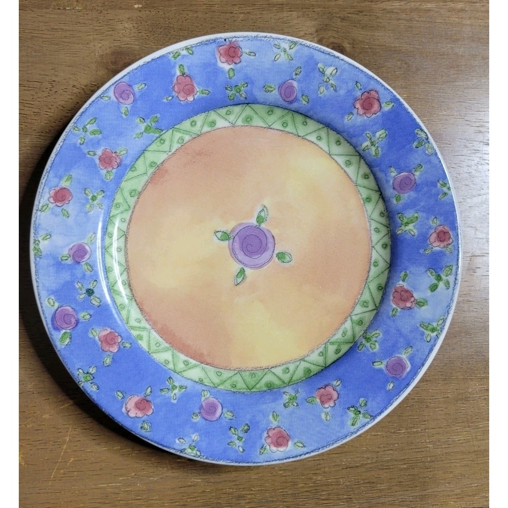 Vintage Sango The Sweet Shoppe Pink Lemonade Salad Plate 8in‎